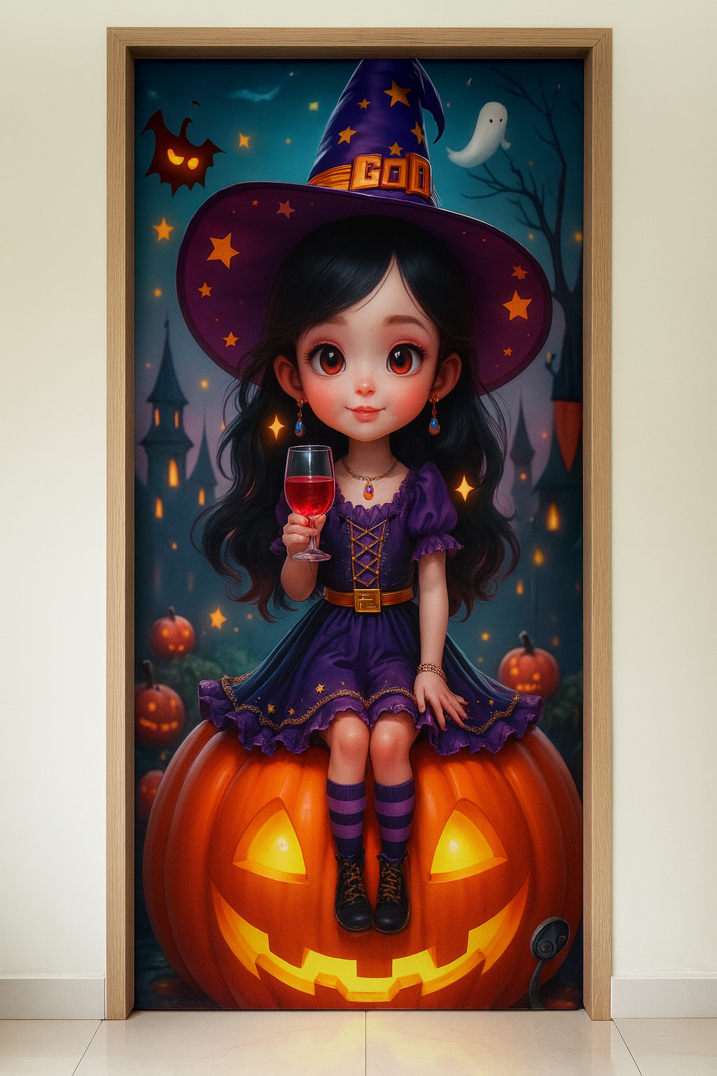 FUNDAS PARA PUERTAS HALLOWEEN