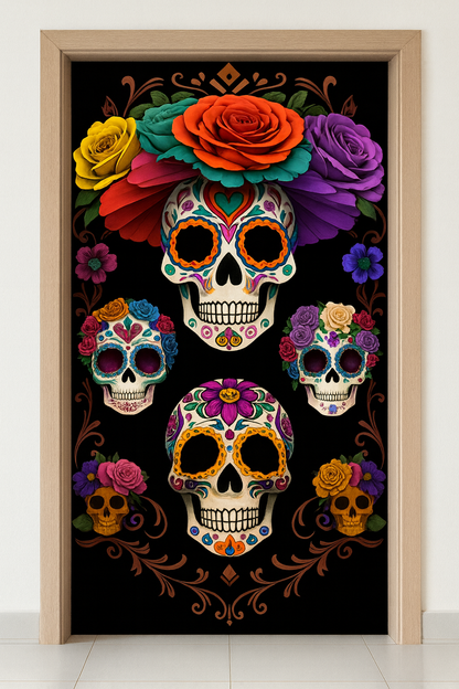 FUNDAS PARA PUERTAS HALLOWEEN