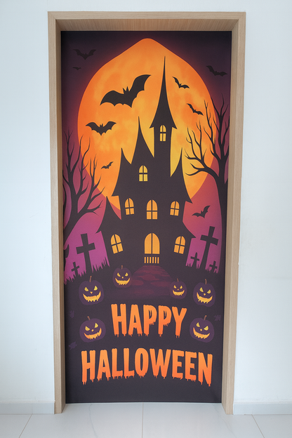 FUNDAS PARA PUERTAS HALLOWEEN