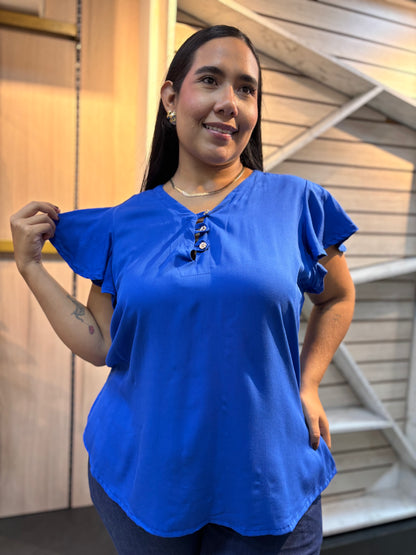BLUSAS EXTRA PLUS MANGA BOLERO!
