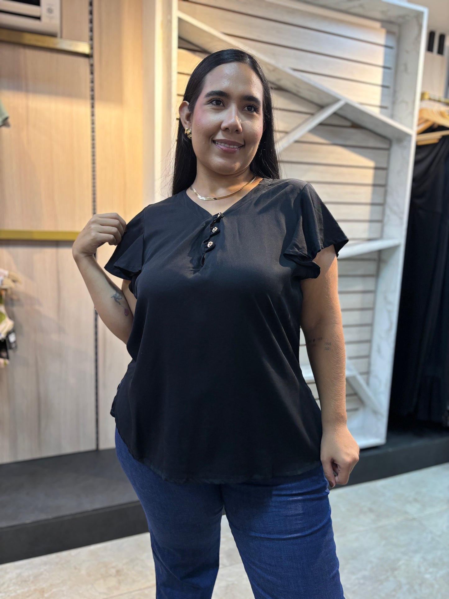BLUSAS EXTRA PLUS MANGA BOLERO!
