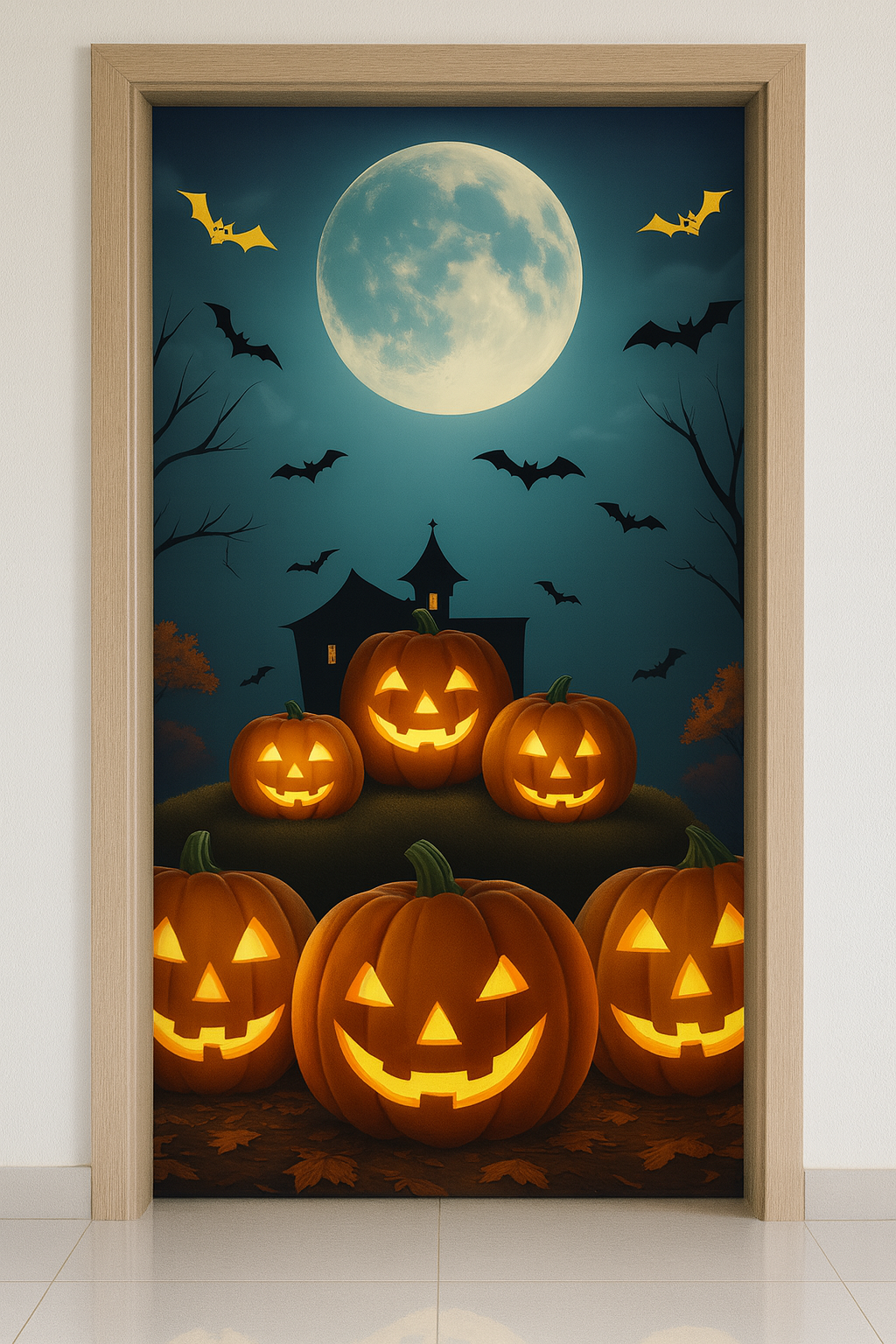 FUNDAS PARA PUERTAS HALLOWEEN