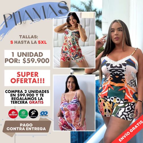 PIJAMAS PREMIUM - DISPONIBLE TALLAS GRANDES