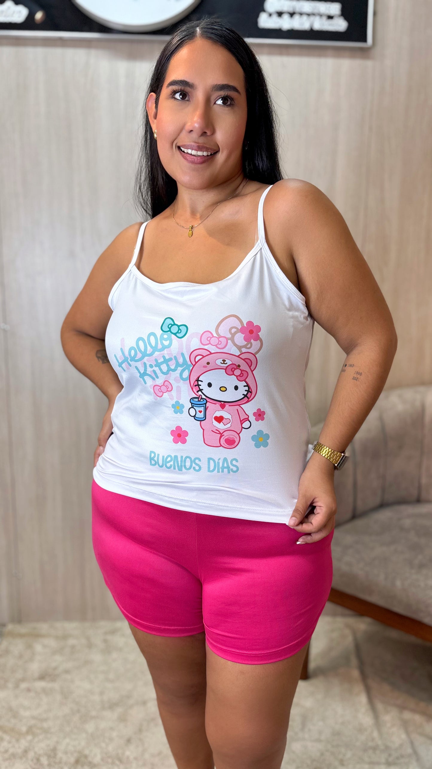¡PIJAMA "BUENOS DÍAS" - LA TERNURA QUE NECESITAS! 🌸