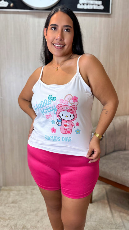 ¡PIJAMA "BUENOS DÍAS" - LA TERNURA QUE NECESITAS! 🌸