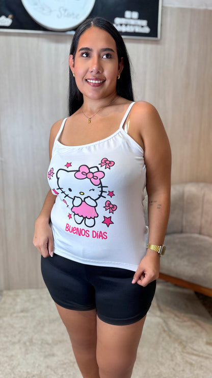 ¡PIJAMA "BUENOS DÍAS" - LA TERNURA QUE NECESITAS! 🌸
