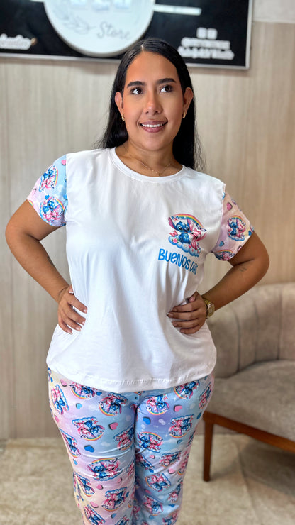 ¡LA PIJAMA PANTALON TALLA PLUS  QUE TODAS QUEREMOS! ✨🌙