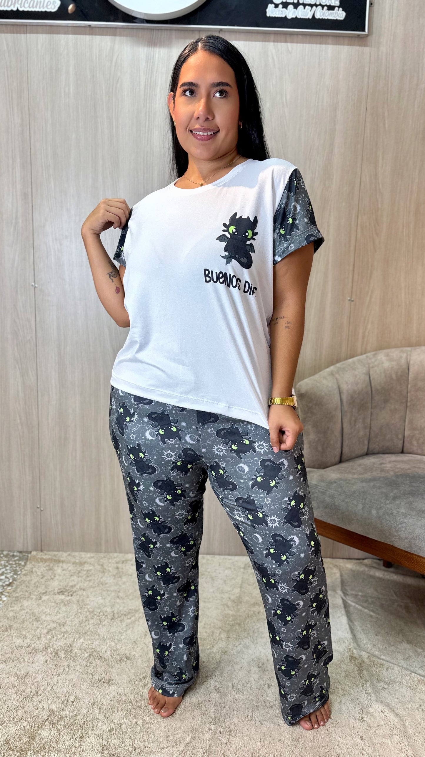 ¡LA PIJAMA PANTALON TALLA PLUS  QUE TODAS QUEREMOS! ✨🌙